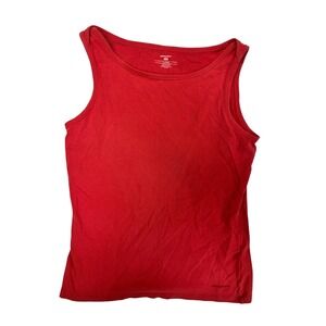Patagonia Womens Red Vitaliti Scoop Neck Tank Top Style